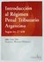 Introducción al Régimen Penal Tributario Argentino Autores: Báez, Julio C. Romero Villanueva, Horacio J.