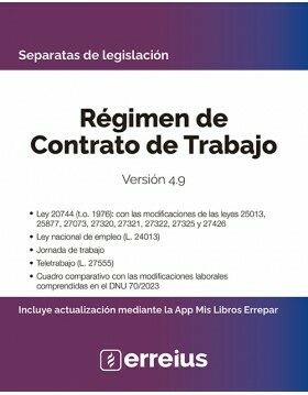 Separata Régimen De Contrato De Trabajo 4.9