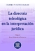 La directriz teológica en la interpretación jurídica LEANDRO T. PACHECO BARASSI: