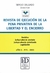 REVISTA DE EJECUCIÓN DE LA PENA PRIVATIVA DE LA LIBERTAD Y EL ENCIERRO. N° 5 - DELGADO, SERGIO