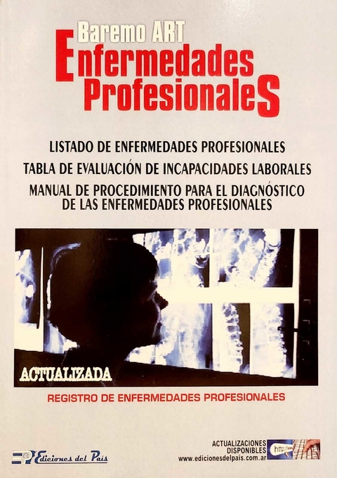 LISTADO DE ENFERMEDADES PROFESIONALES ( BAREMO A.R.T.)