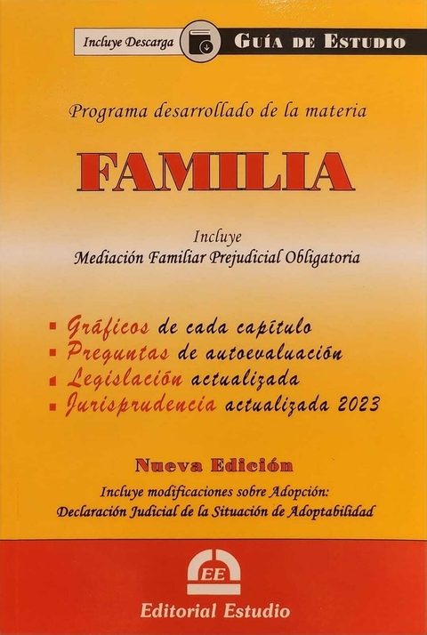 GUÍA DE ESTUDIO DE FAMILIA