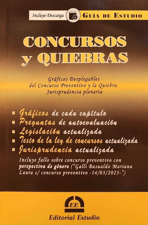 GUÍA DE ESTUDIO DE CONCURSOS Y QUIEBRAS
