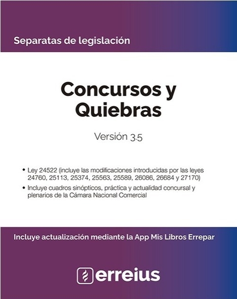 Separata De Concursos Y Quiebras 3.5