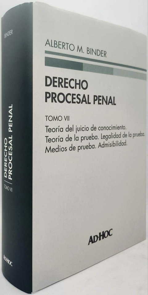 DERECHO PROCESAL PENAL T7 ENC. Binder, Alberto M.