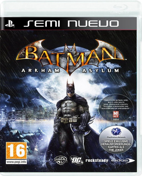 BATMAN ARKHAM ASYLUM - PS3 SEMI NUEVO