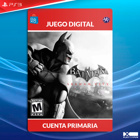 BATMAN ARKHAM CITY - PS3 DIGITAL