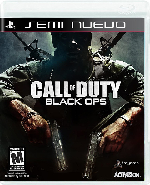 CALL OF DUTY BLACK OPS - PS3 SEMI NUEVO