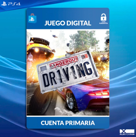 DANGEROUS DRIVING - PS4 DIGITAL