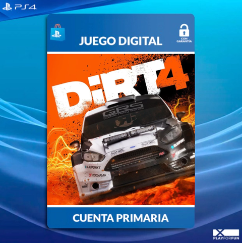 DIRT 4 - PS4 DIGITAL