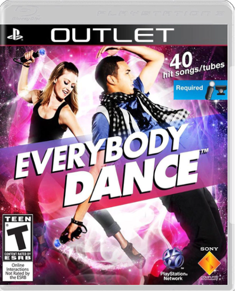 EVERYBODY DANCE - PS3 SEMI NUEVO