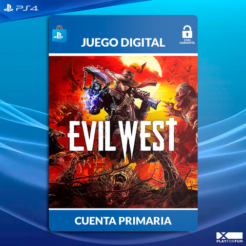 Evil West Ps4 Psn Digital 1 Legendas Português - Escorrega o Preço