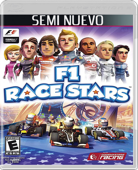 F1 RACE STARS - PS3 SEMI NUEVO