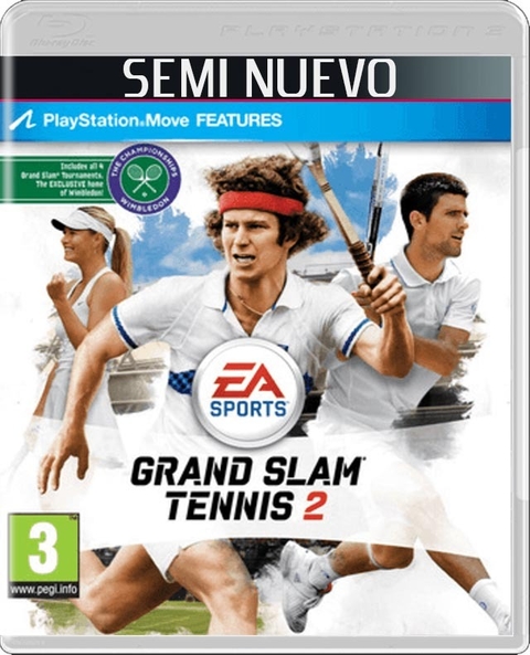 GRAND SLAM TENNIS 2 - PS3 SEMI NUEVO