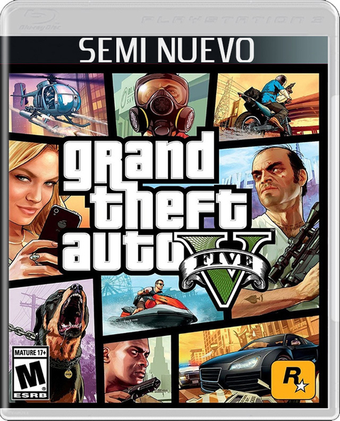 GTA V - PS3 SEMI NUEVO