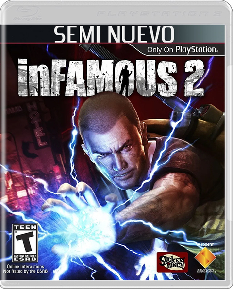 INFAMOUS 2 - PS3 SEMI NUEVO