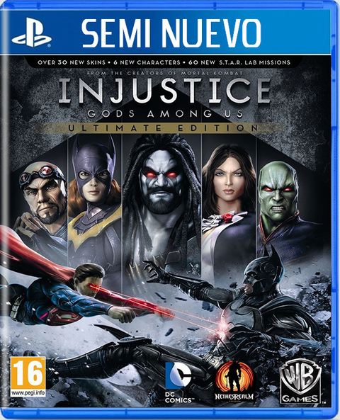 INJUSTICE ULTIMATE EDITION - PS4 SEMI NUEVO