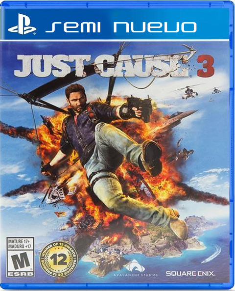 JUST CAUSE 3 - PS4 SEMI NUEVO