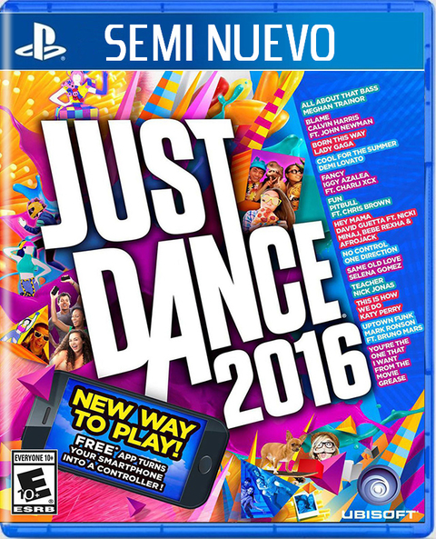 JUST DANCE 2016 - PS4 SEMI NUEVO