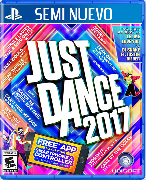 JUST DANCE 2017 - PS4 SEMI NUEVO