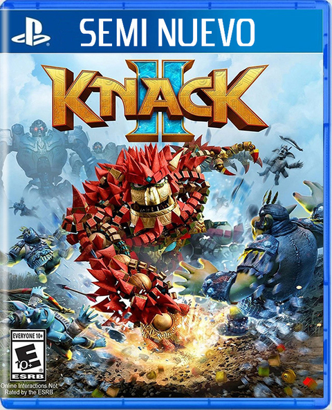 KNACK 2 - PS4 SEMI NUEVO
