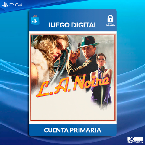 LA NOIRE - PS4 DIGITAL