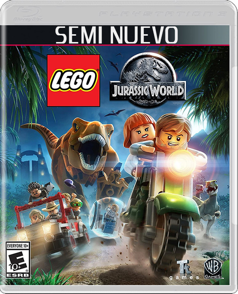 LEGO JURASSIC WORLD - PS3 SEMI NUEVO