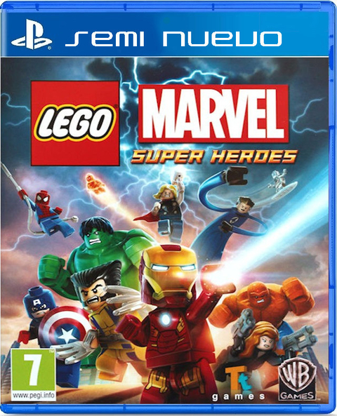 LEGO MARVEL SUPER HEROES - PS4 SEMI NUEVO