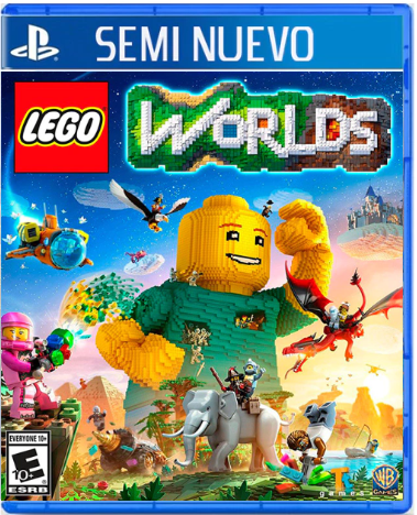 LEGO WORLDS - PS4 SEMI NUEVO