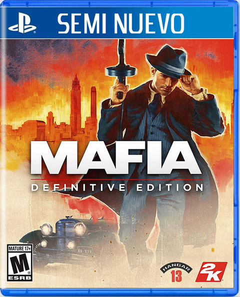 MAFIA DEFINITIVE EDITION - PS4 SEMI NUEVO