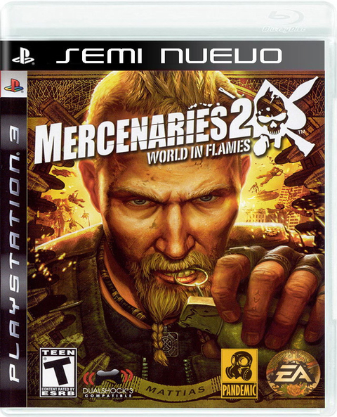 MERCENARIES 2 - PS3 SEMI NUEVO