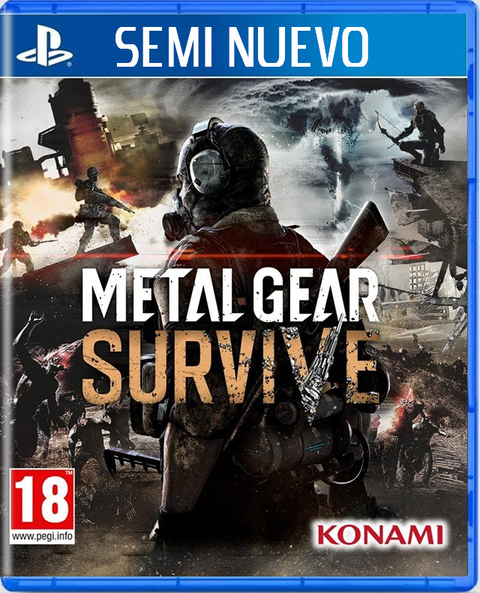 METAL GEAR SURVIVE - PS4 SEMI NUEVO