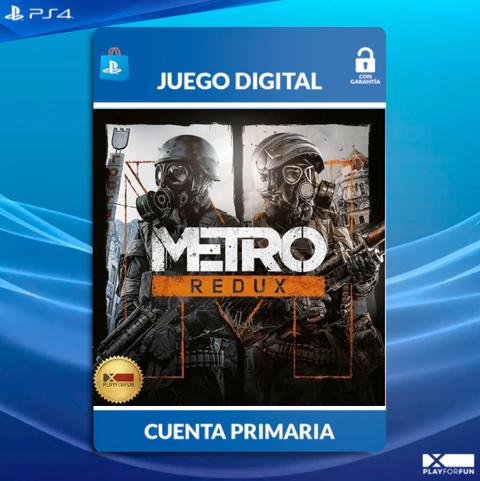 METRO REDUX - PS4 DIGITAL