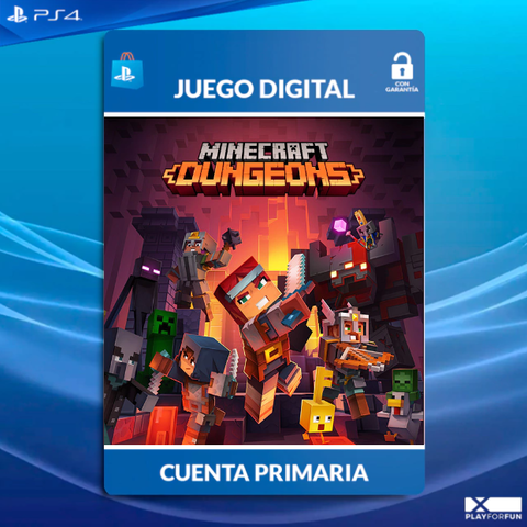 MINECRAFT DUNGEONS - PS4 DIGITAL