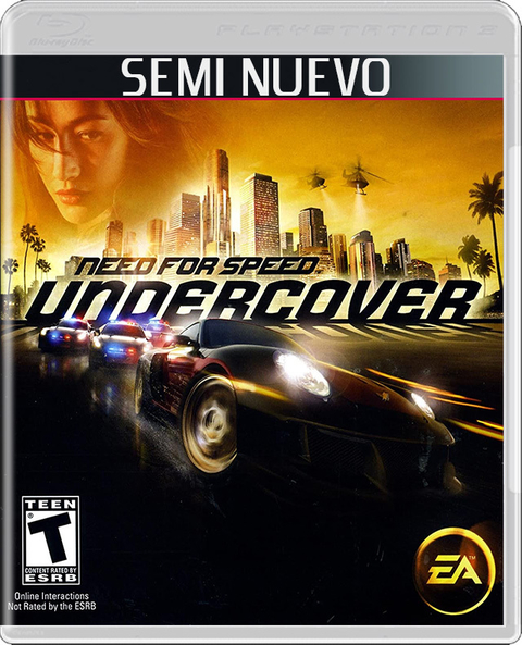 NEED FOR SPEED UNDERCOVER - PS3 SEMI NUEVO