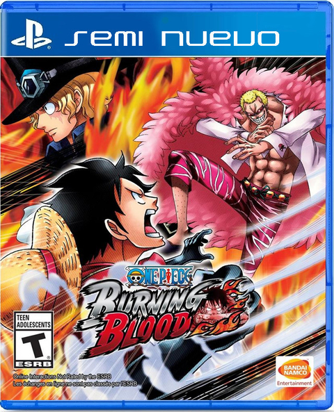 ONE PIECE BURNING BLOOD - PS4 SEMI NUEVO