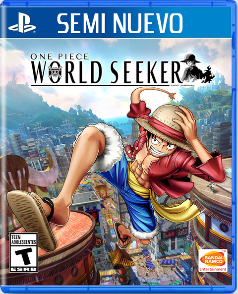 ONE PIECE WORLD SEEKER - PS4 SEMI NUEVO