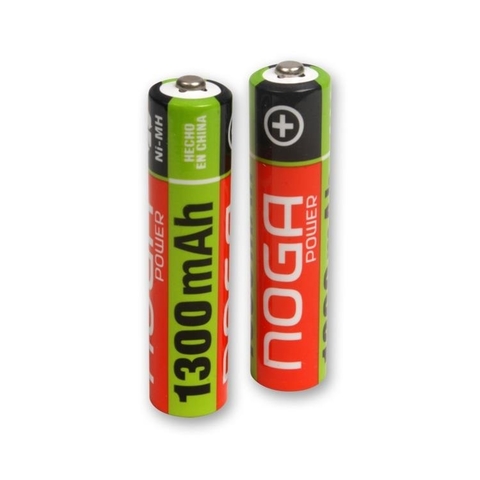 PILAS RECARGABLES AAA 1300mAH | NOGA