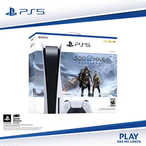 PLAYSTATION 5 STANDARD + GOD OF WAR RAGNARÖK