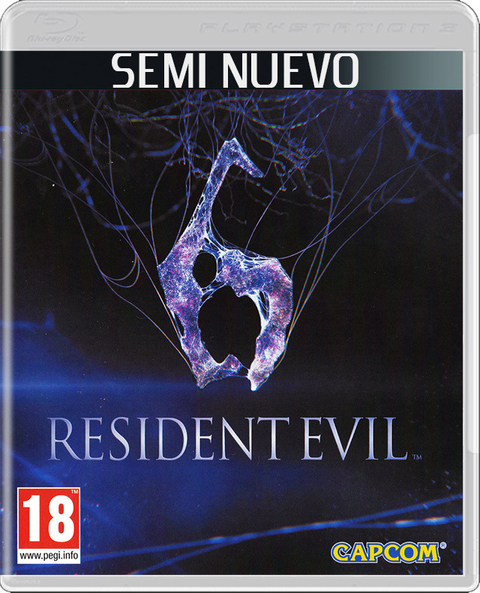 RESIDENT EVIL 6 - PS3 SEMI NUEVO