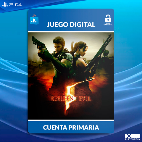 Resident evil sales 5 ps4 digital