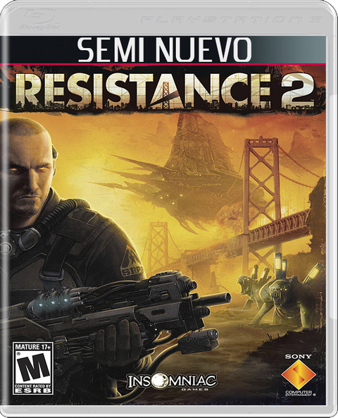 RESISTANCE 2 - PS3 SEMI NUEVO