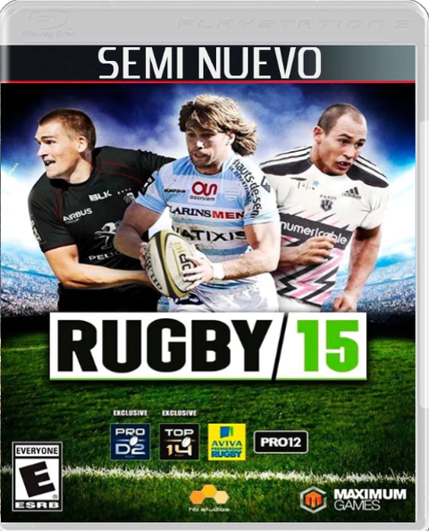 RUGBY 15 - PS3 SEMI NUEVO