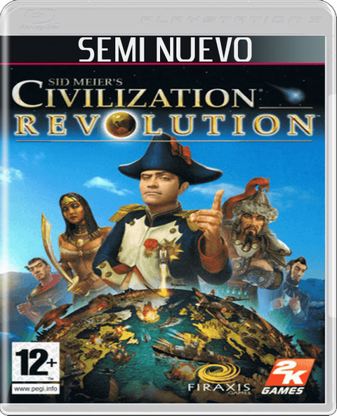 CIVILIZATION REVOLUTION - PS3 SEMINUEVO