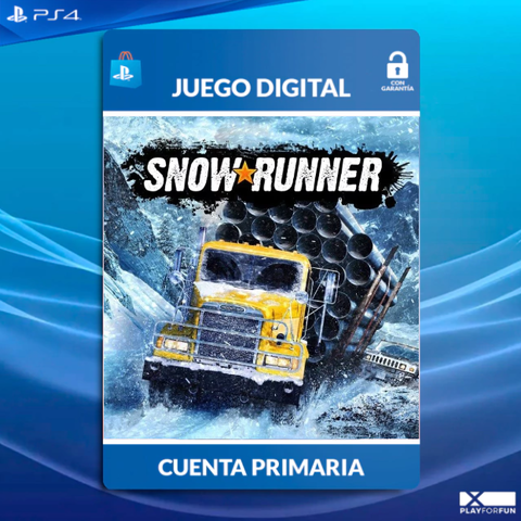 SNOW RUNNER - PS4 DIGITAL