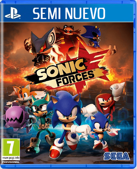 SONIC FORCES - PS4 SEMI NUEVO
