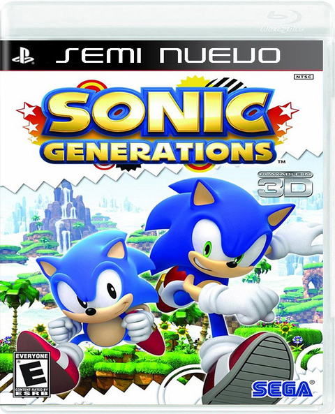 SONIC GENERATION - PS3 SEMI NUEVO