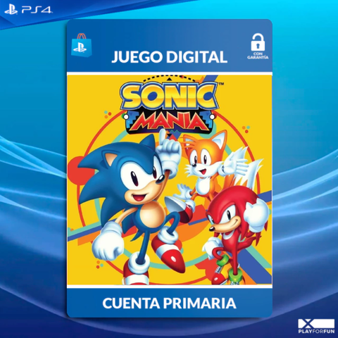 SONIC MANIA - PS4 DIGITAL