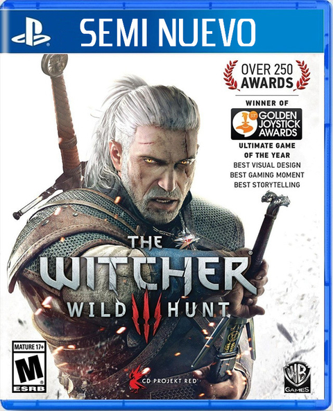 THE WITCHER 3 - PS4 SEMI NUEVO