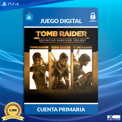 TOMB RAIDER DEF SURVIVOR TRILOGY - PS4 DIGITAL